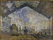 Claude Monet, La Gare Saint-Lazare de Claude Monet